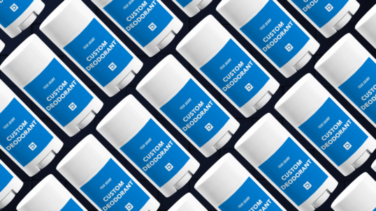 Custom Deodorant Packaging with Branding Options