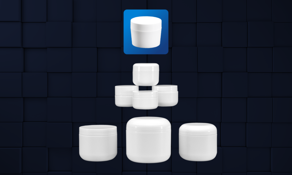 single-wall plastic jars